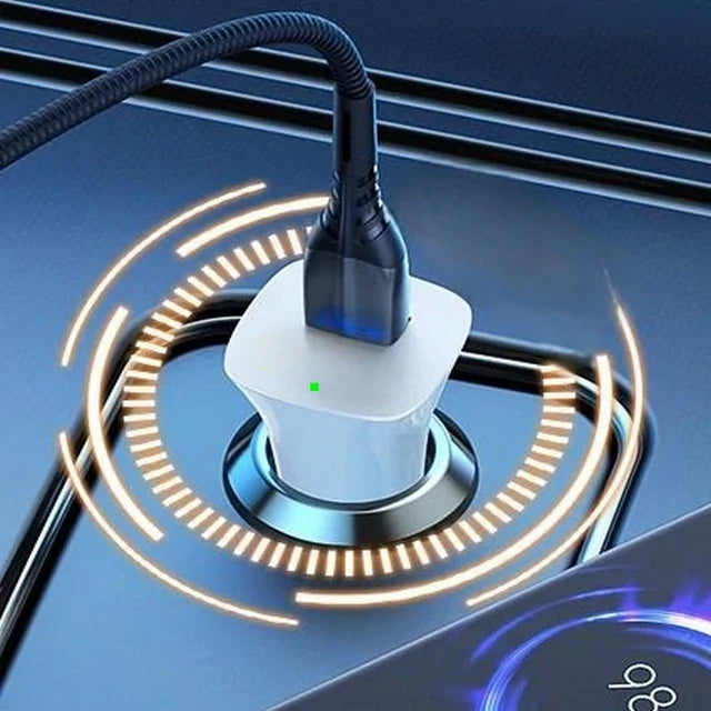 Chargeur voiture sortie 1 USB 1A avec INDICATEUR LED